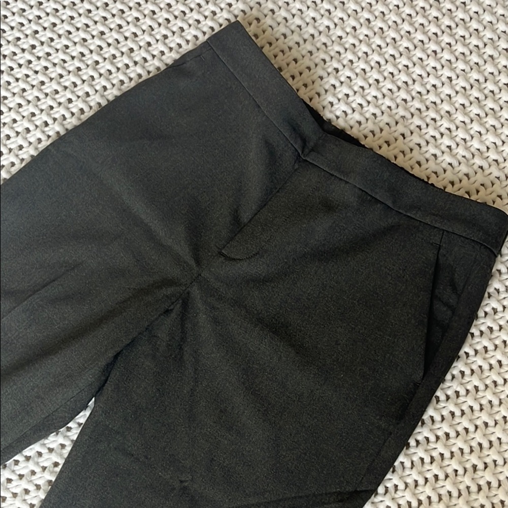 Banana Republic Factory Dark Charcoal Heather Hayden Pant 10 Petite Gray NWOT